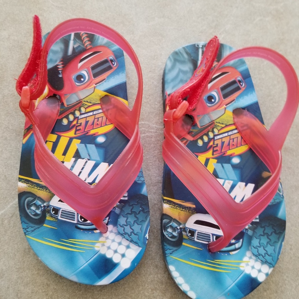 Blaze flip flops